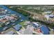 A waterfront home with boat access and proximity to neighboring properties at 6530 Manila Palm Way, Apollo Beach, FL 33572