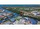 A waterfront home featuring access to a private canal and a large backyard at 6530 Manila Palm Way, Apollo Beach, FL 33572