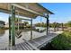 View of boat lift on the canal at 6530 Manila Palm Way, Apollo Beach, FL 33572