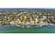 Picturesque waterfront community with docks and stunning water access and city views at 7235 Sunshine S Dr, St Petersburg, FL 33705