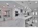 Bright kitchen with waterfall island, stainless appliances, and a double oven at 728 Camrose Dr, Brandon, FL 33510