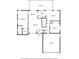 Floor plan showcasing the layout of this home including the primary bedroom, sunroom, and the garage at 10820 Hachita Dr, Port Richey, FL 34668