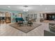 Inviting lounge with stylish seating and neutral decor, creating a relaxing atmosphere for community gatherings at 10820 Hachita Dr, Port Richey, FL 34668