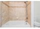 Bathroom shower and tub at 12421 Seabrook Dr, Tampa, FL 33626