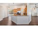 Open-concept kitchen and living area, perfect for entertaining and everyday living at 12421 Seabrook Dr, Tampa, FL 33626