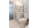 This is a bathroom with a toilet and single sink vanity with a mirror at 1250 Charlesworth Dr, Wesley Chapel, FL 33543