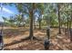 Community dog park with pet waste station and trash can for convenient cleanup in a pet-friendly neighborhood at 17516 Bright Wheat Dr, Lithia, FL 33547