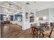 A charming community center cafe with ample seating and a cozy atmosphere at 22294 Storybook Cabin Way, Land O Lakes, FL 34637