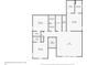 Upper level floor plan highlighting bedrooms, bathrooms, closets, and loft space at 22294 Storybook Cabin Way, Land O Lakes, FL 34637