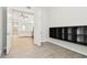 View of open floor plan with a hallway that showcases kitchen and bathroom features at 2973 Breezy Meadows, Clearwater, FL 33760