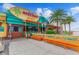The Rockaway Grill offers an inviting and vibrant place to enjoy a meal near the beach at 2973 Breezy Meadows, Clearwater, FL 33760
