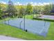 Outdoor basketball court with multiple hoops and well-maintained surface, ideal for recreational games at 3762 Darston St, Palm Harbor, FL 34685