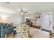 Inviting living room featuring a comfortable seating area and stylish accents at 4305 Summersun Dr, New Port Richey, FL 34652
