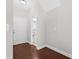 Hallway leading to a powder room at 5176 6Th N St, St Petersburg, FL 33703