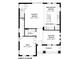 Detailed first floor plan featuring a Gathering room, kitchen, den, dining room, and breakfast nook at 7307 S Trask St, Tampa, FL 33616