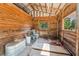 Interior view of small wooden outbuilding at 8755 Ogleby Creek Rd, Myakka City, FL 34251