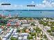 Aerial view showing proximity to Clearwater Beach, Caladesi Island, and Douglas Ave with easy access to ALT 19 at 946 Highland Ave # 24, Dunedin, FL 34698