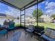Screened-in patio overlooking a spacious backyard, ideal for outdoor entertaining and leisure at 11013 Leland Groves Dr, Riverview, FL 33579