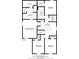 Detailed floor plan showcasing the layout of the second story with bedrooms and walk-in closets at 11013 Leland Groves Dr, Riverview, FL 33579