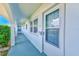 Exterior shot of the front entrance of a charming property in a residential building at 11200 102Nd Ave # 75, Seminole, FL 33778