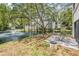 Beautiful backyard with a pond and fountain view and outdoor seating area, perfect for relaxing at 11440 Harbor Way # 5009, Largo, FL 33774
