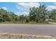 Large lot featuring mature trees and a chain-link fence bordering the property at 12009 Glenshire Dr, Riverview, FL 33579