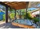 Relaxing hot tub surrounded by lush tropical plants and chairs for outdoor enjoyment at 135 12Th Ne Ave, St Petersburg, FL 33701