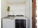Laundry area features modern washer and dryer at 135 12Th Ne Ave, St Petersburg, FL 33701