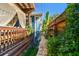 The side yard features a patio with seating and garden views at 135 12Th Ne Ave, St Petersburg, FL 33701