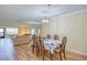 The formal dining room is adjacent to the living room and offers great natural lighting at 19029 Us Highway 19 N # 31F, Clearwater, FL 33764