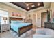 Main bedroom features a large window with trey ceiling at 3122 Christophers Watch Ln, Ruskin, FL 33570
