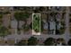 Aerial view of a property line amid a neighborhood setting at 3212 56Th N Ave, St Petersburg, FL 33714