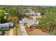 Aerial view of the property showcasing the home's location and mature trees at 3417 1St W Ave, Bradenton, FL 34205
