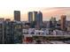Panoramic city view showcasing architectural landmarks and vibrant urban landscape during a beautiful sunset at 449 S 12Th St # 2205, Tampa, FL 33602