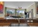 The kitchen overlooks the living room and has stainless appliances plus granite countertops at 449 S 12Th St # 2205, Tampa, FL 33602