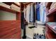 Custom closet with built-in shelving, drawers, and ample hanging space for organized storage at 449 S 12Th St # 2205, Tampa, FL 33602