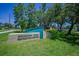 Exterior view of the Broderick Park Recreation Center sign surrounded by landscaping and greenery at 6259 68Th N Ter, Pinellas Park, FL 33781