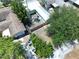 Aerial view of home featuring a backyard and mature landscaping at 627 64Th S Ave, St Petersburg, FL 33705