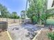 Large brick-paved backyard patio provides a great outdoor space for relaxing and entertaining at 627 64Th S Ave, St Petersburg, FL 33705