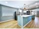 Spacious kitchen area featuring a stainless steel refrigerator and lots of counter space at 627 64Th S Ave, St Petersburg, FL 33705