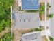 Aerial view of roof showing condition and placement within neighborhood at 10563 Laguna Plains Dr, Riverview, FL 33578