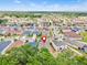 Aerial view of residential neighborhood showcasing a community at 10563 Laguna Plains Dr, Riverview, FL 33578