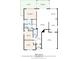 Detailed floorplan showcasing the layout of the home, including room dimensions and features at 11307 Calgary Cir, Tampa, FL 33624