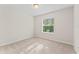 Bedroom features neutral walls, carpet, a ceiling fan, and natural light at 13233 Canopy Creek Dr, Tampa, FL 33625