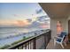 Relaxing balcony featuring ocean views, perfect for unwinding with comfortable seating area at 15000 Gulf Blvd # 602, Madeira Beach, FL 33708