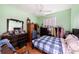 Cozy bedroom with a ceiling fan, comfortable bed and ample storage space at 1744 Brookstone Way, Plant City, FL 33566