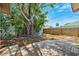 Backyard featuring a mix of mature trees and open space, ideal for outdoor activities at 1810 Maryland Ne Ave, St Petersburg, FL 33703