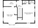 Second floor plan showing measurements for Gathering room, bedroom, and walk in closets at 1810 Maryland Ne Ave, St Petersburg, FL 33703