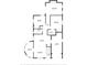 Detailed floor plan showing the layout of the home, including room dimensions and locations at 1810 Maryland Ne Ave, St Petersburg, FL 33703