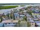 Picture of a waterfront community with a waterway and plenty of nearby shade at 18198 3Rd E St, Redington Shores, FL 33708